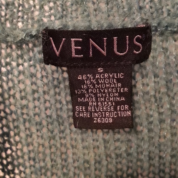 Venus Cowl Neck Sleeveless Sweater Small - Picture 4 of 5